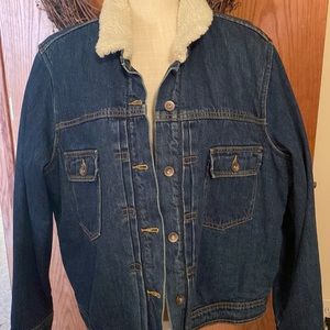 Old Navy lined denim jacket